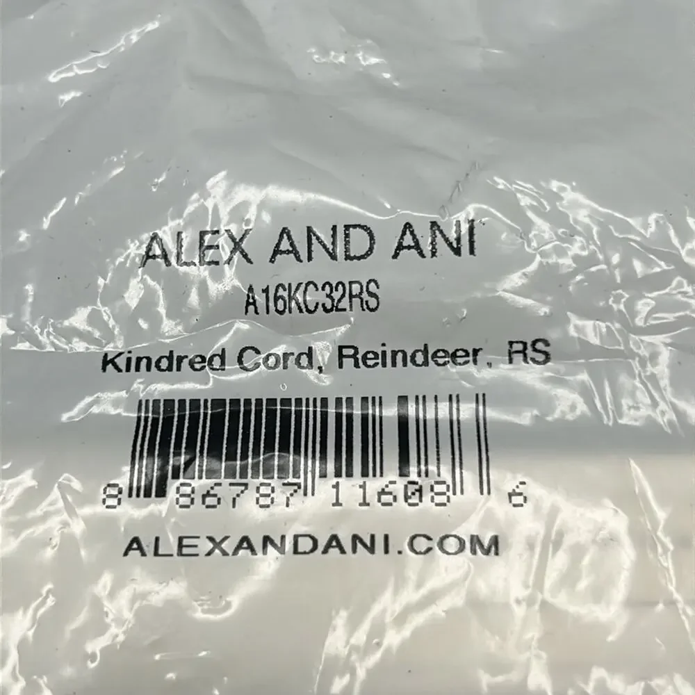 Alex and Ani Love Tokens ‘Reindeer’ Kindred Cord #424